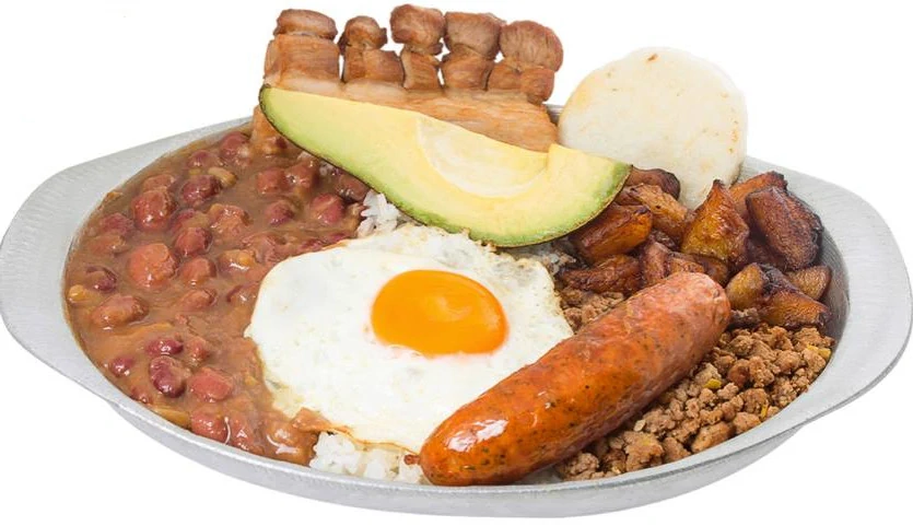 Bandeja paisa mexicana